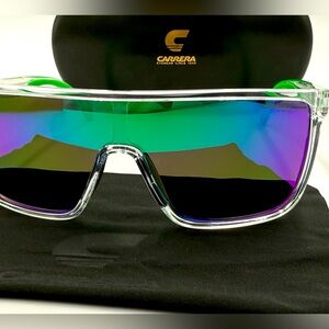 Carrera 8060s Purple & Green Dynamic Sport Blade Sunglasses. Brand NEW!!